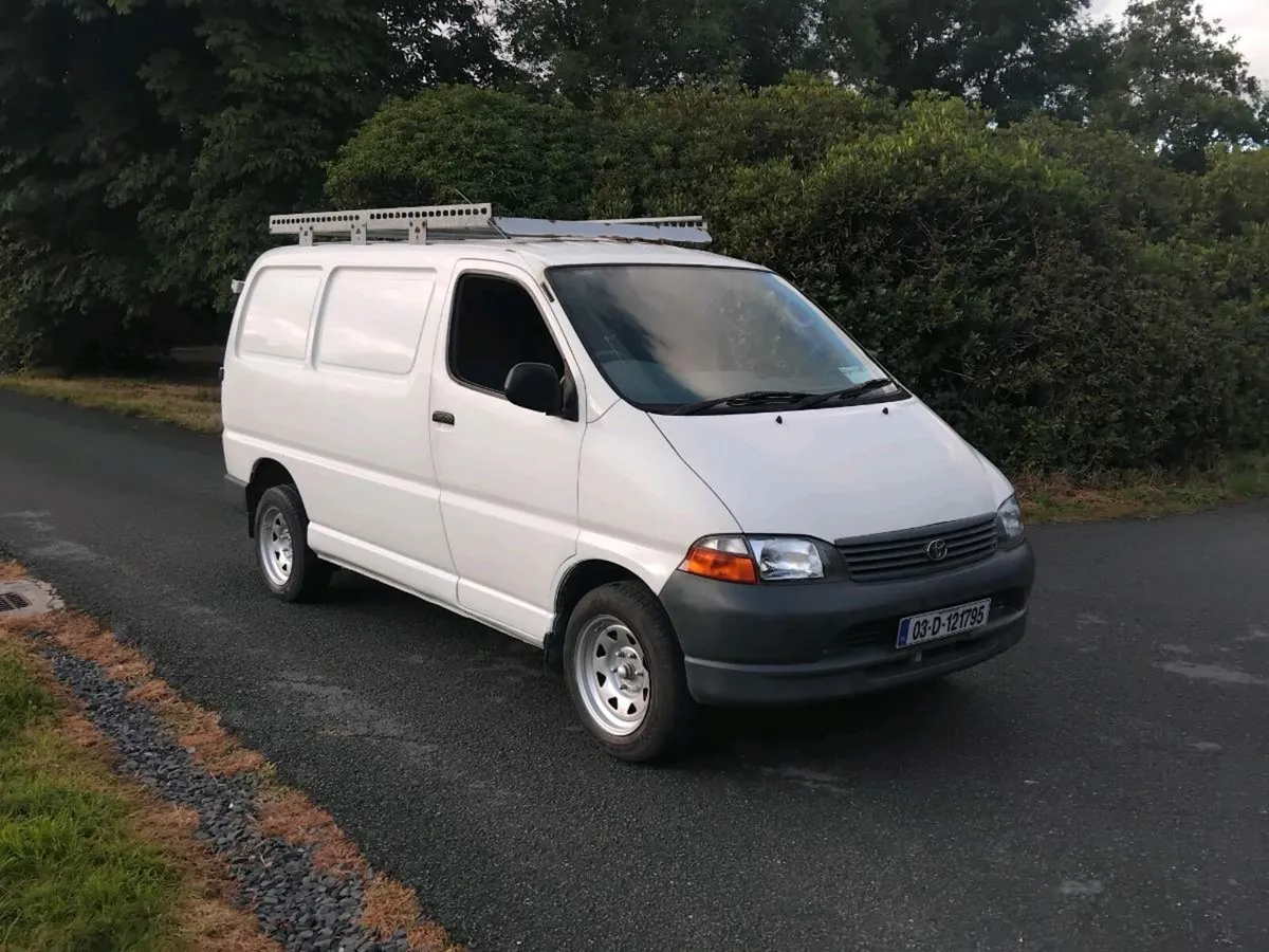 ALL TOYOTA HIACE VANS WANTED FOR CASH