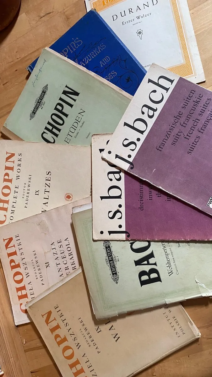 Piano music Books Advanced each bundle 17€ - Image 2