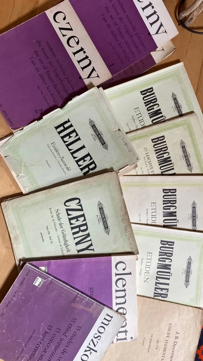 Piano music Books Advanced each bundle 17€ - Image 3