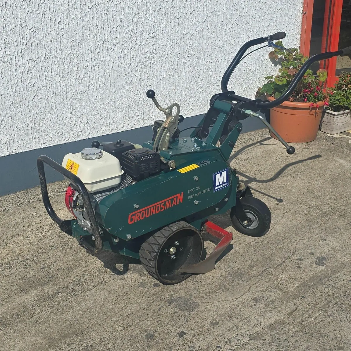 Groundsman Sod Cutter Lifter Honda Engine