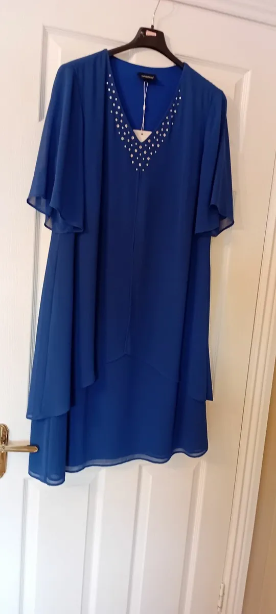 Godske Ocassion dress. Royal blue.  16 bnwt - Image 1