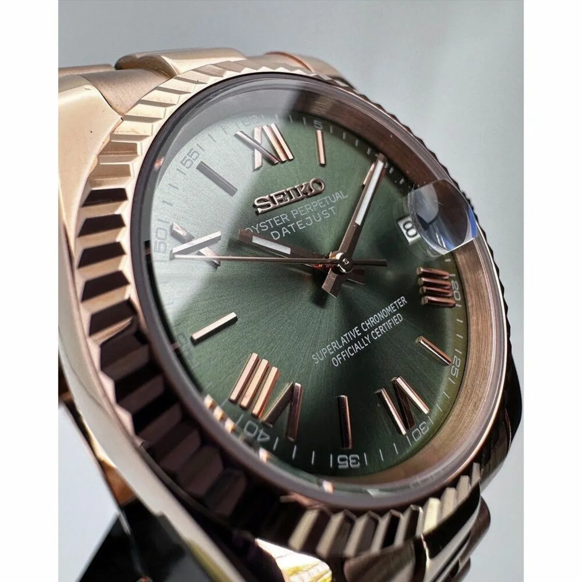 Seiko Datejust Watch Mod Brand New - Image 2