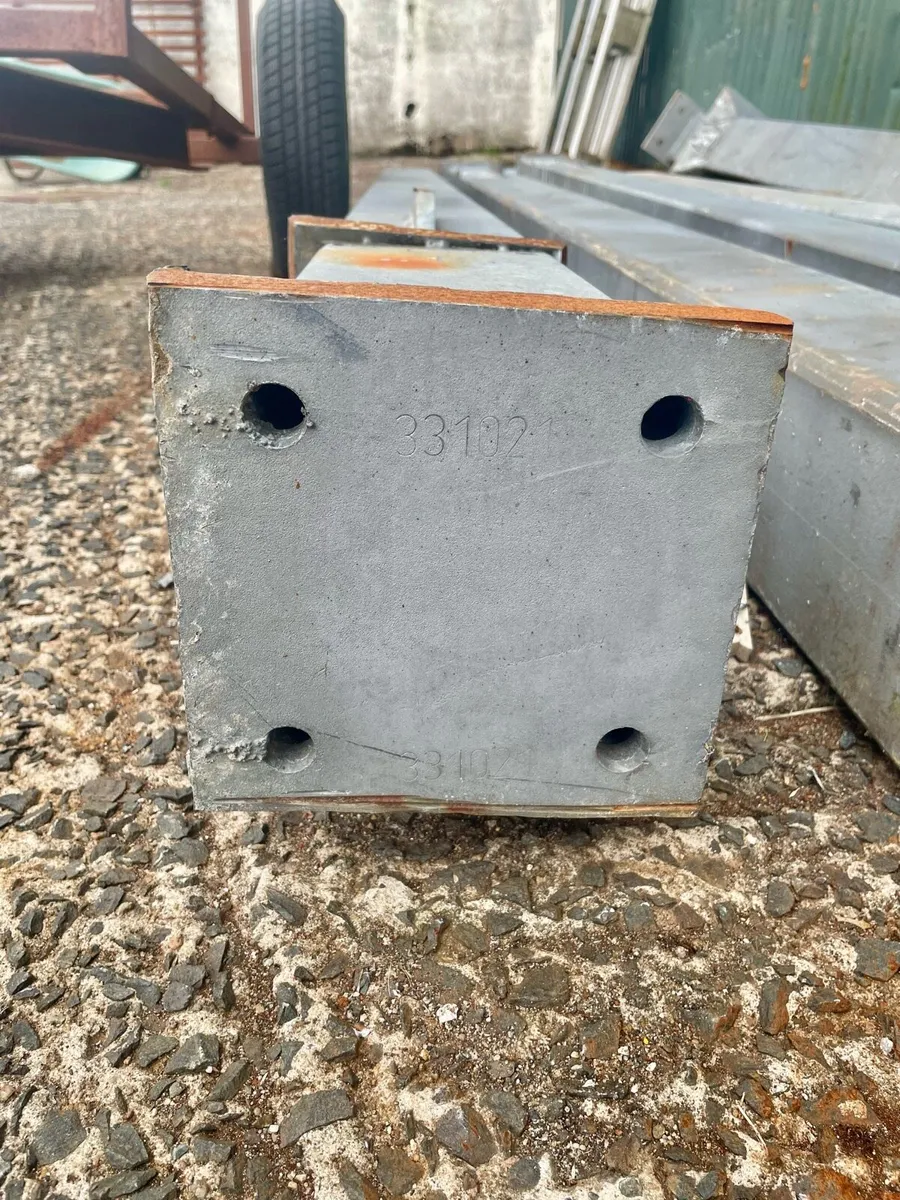 Galvanised gate posts - Image 2
