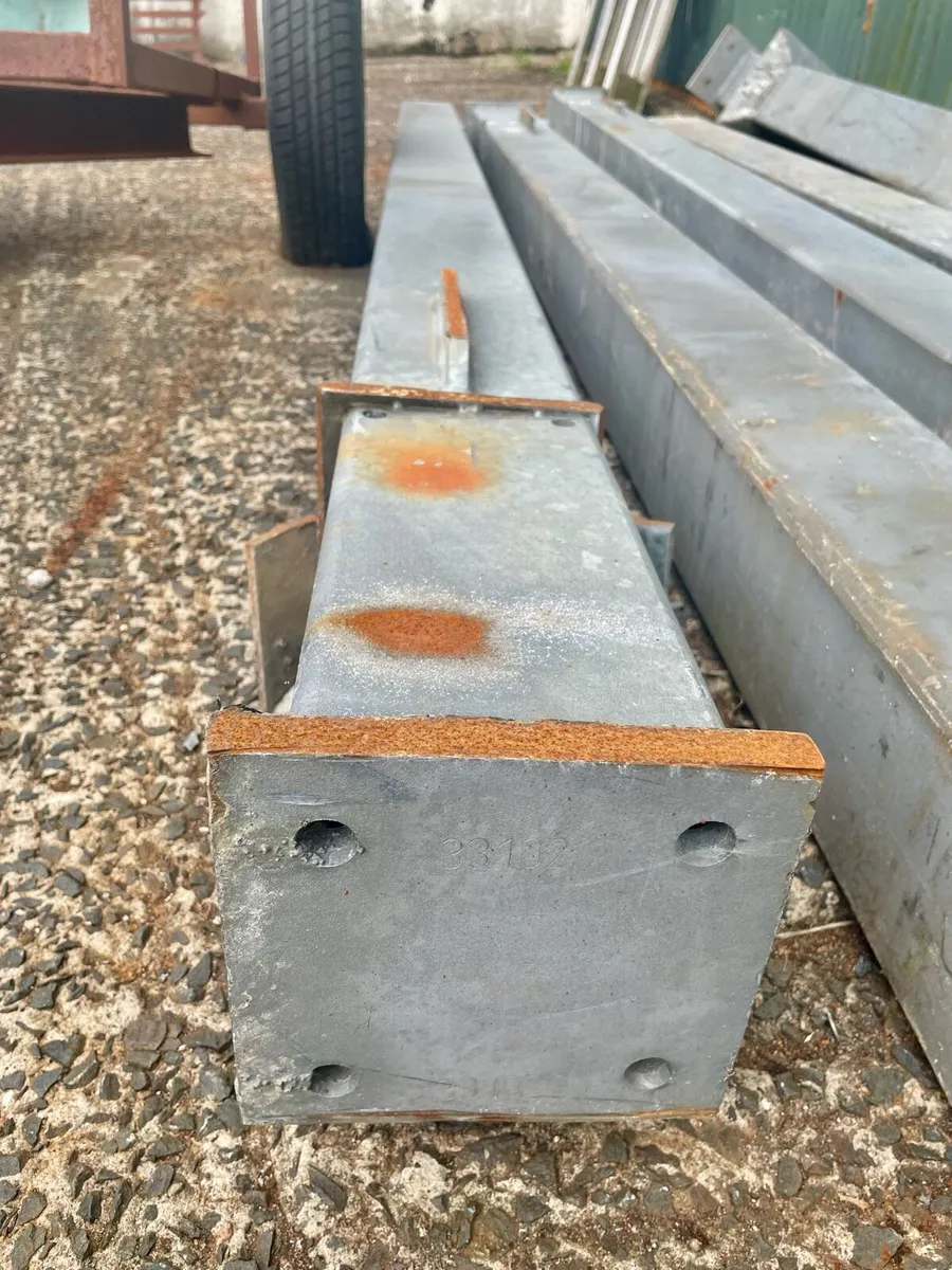 Galvanised gate posts - Image 3
