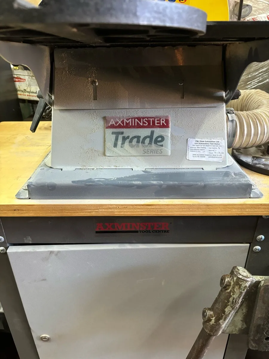 Axminster  Trade 12” disc sander & cabinet - Image 2