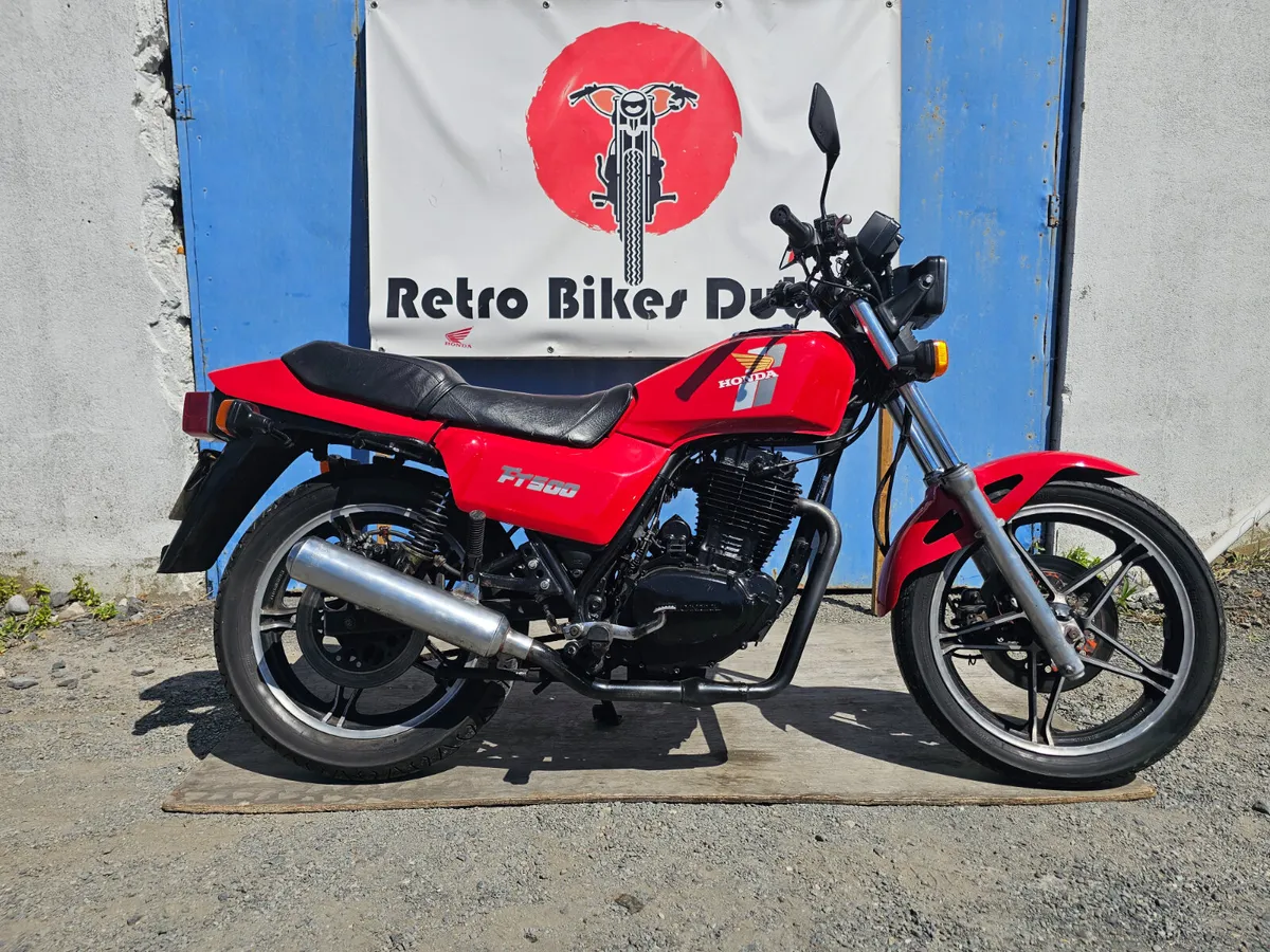 1985 Honda FT 500 - Image 3