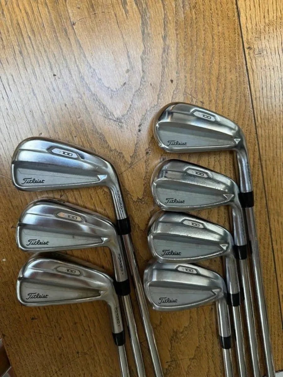 Titleist T100 irons 4-PW 2021 - Image 4