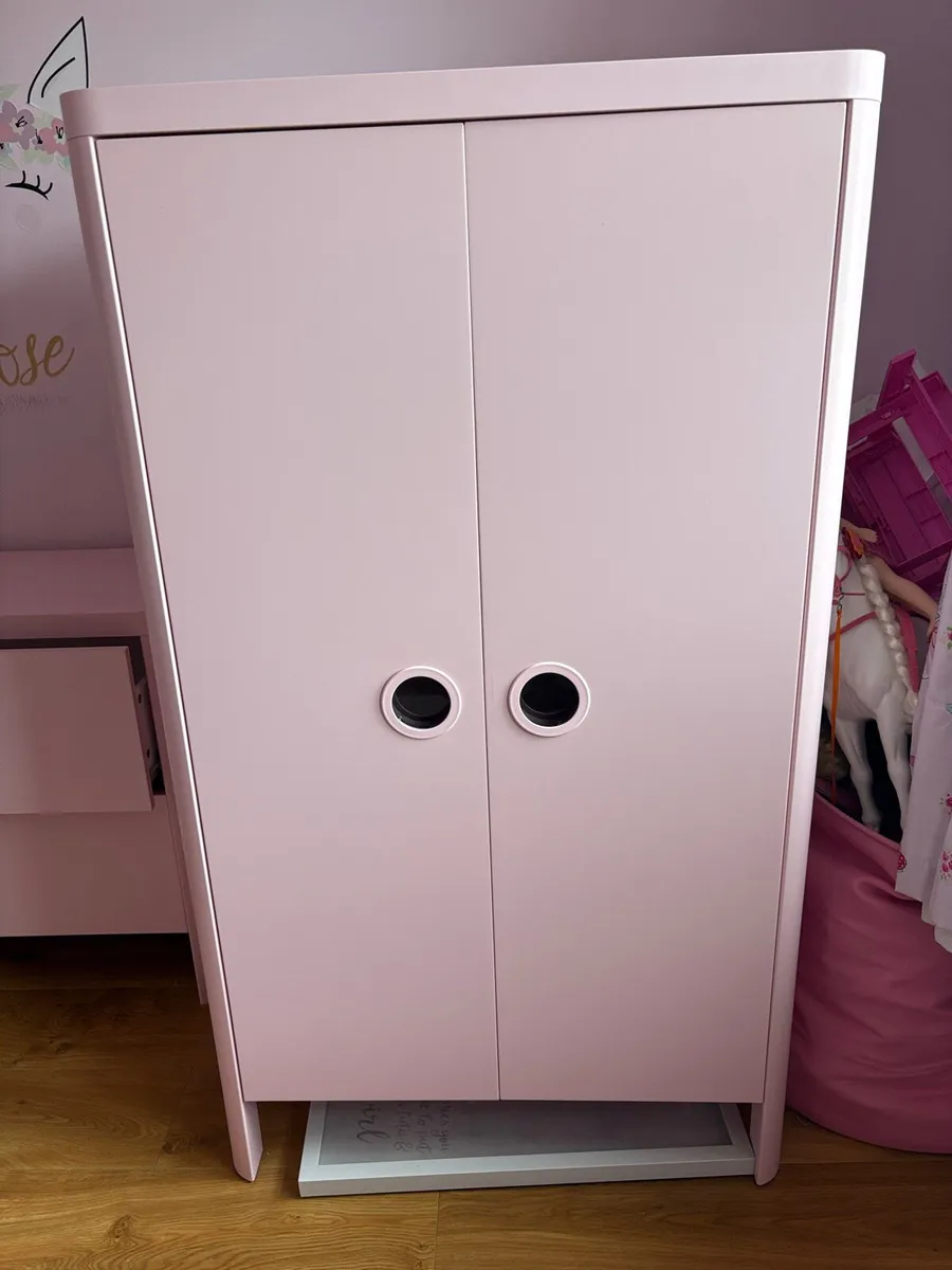 Kids Wardrobe and Chest of Drawers Set - Image 3