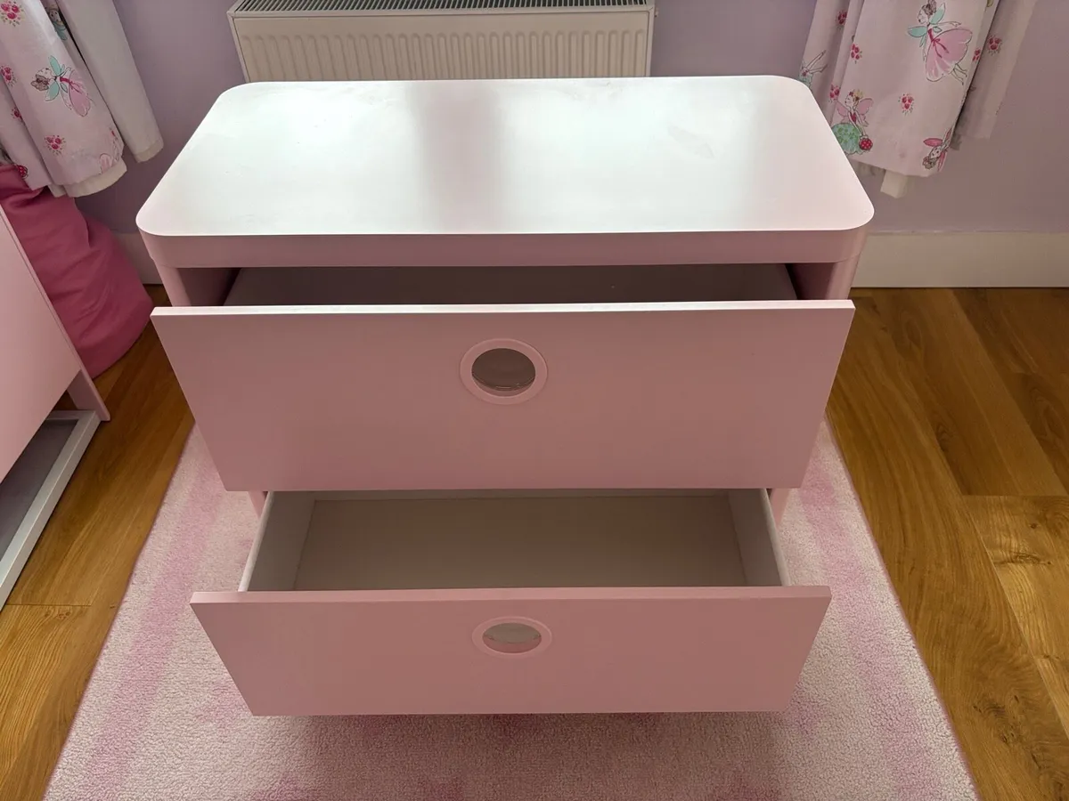 Kids Wardrobe and Chest of Drawers Set - Image 4