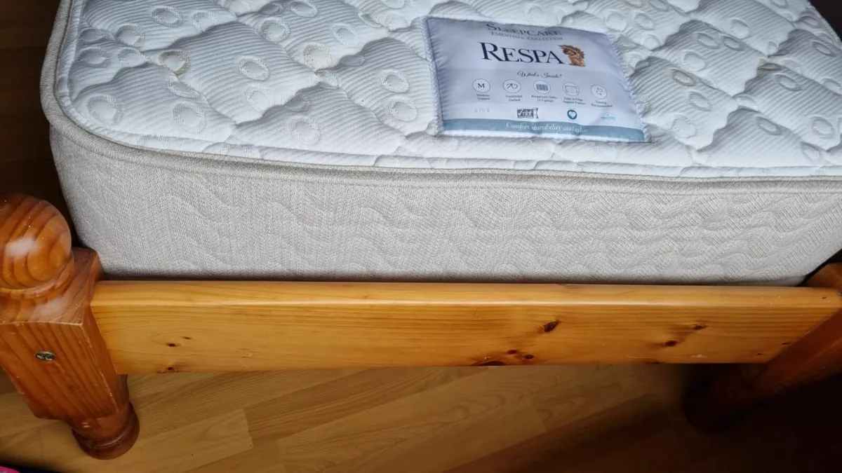 Single Bed & Mattress - Image 3