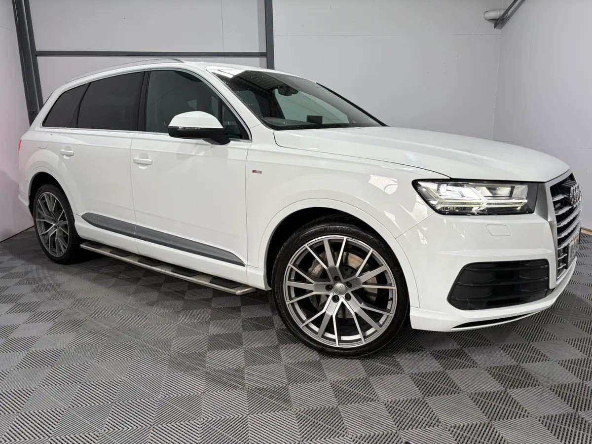 18 Audi Q7 S-Line 3.0 TDi Quattro 7 Seats - Image 2