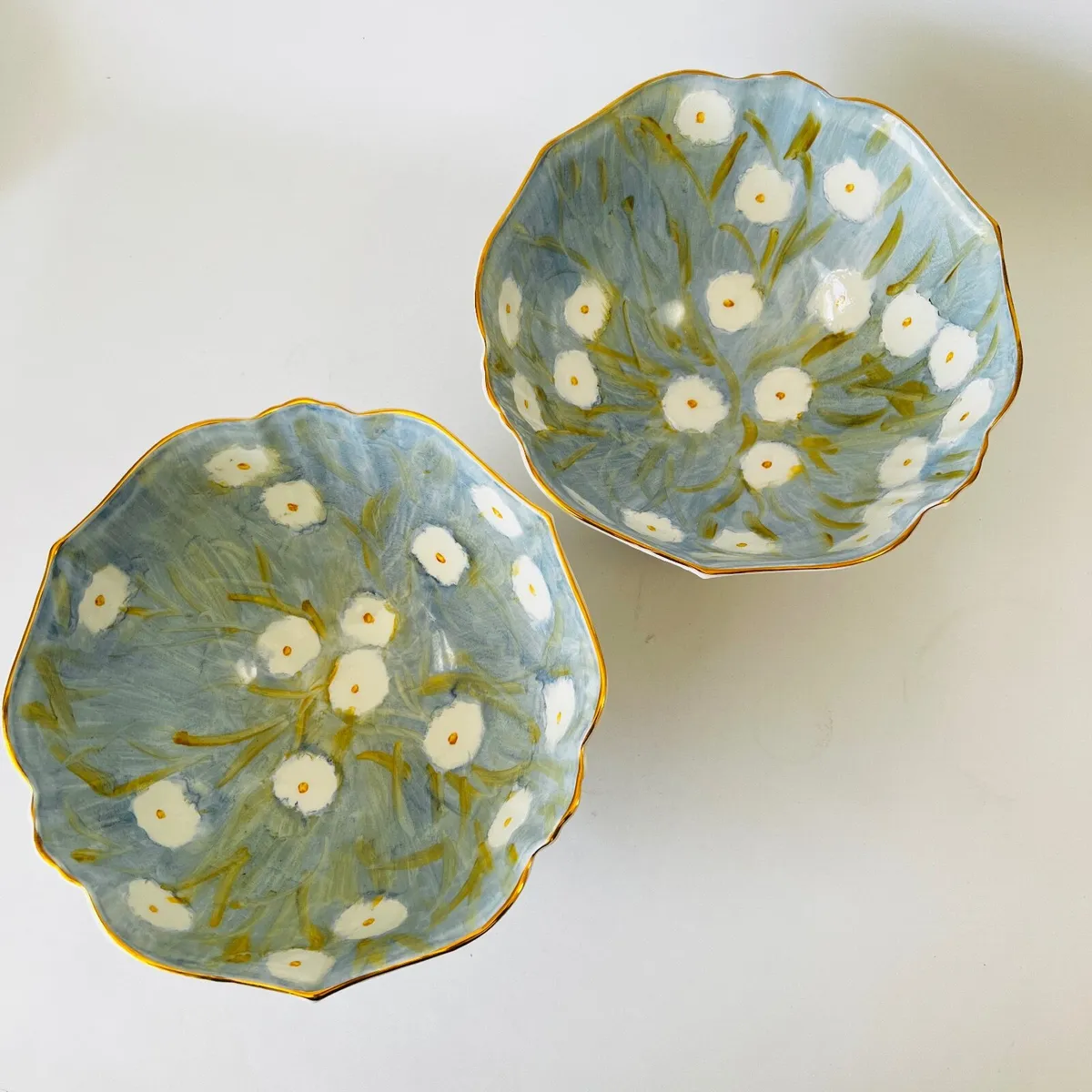 Royal Tara hand painted bowls unique - Image 2