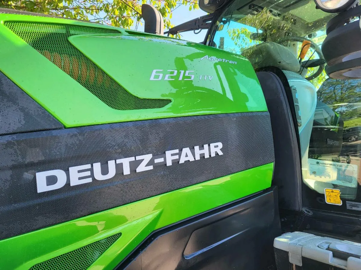 2017 Deutz 6215TTV - Image 3