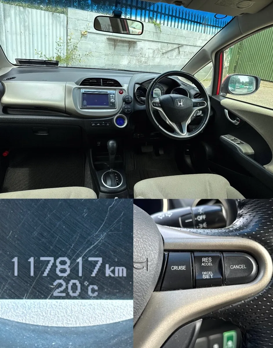 2013 HONDA FIT /JAZZ. 1 YEAR NCT. AUTO 1.3L HYBRID - Image 4
