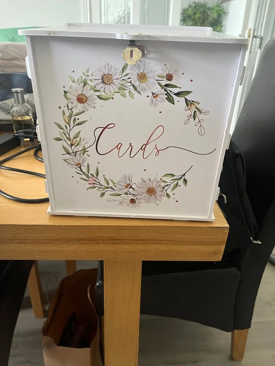 Wedding Card Box - Image 1