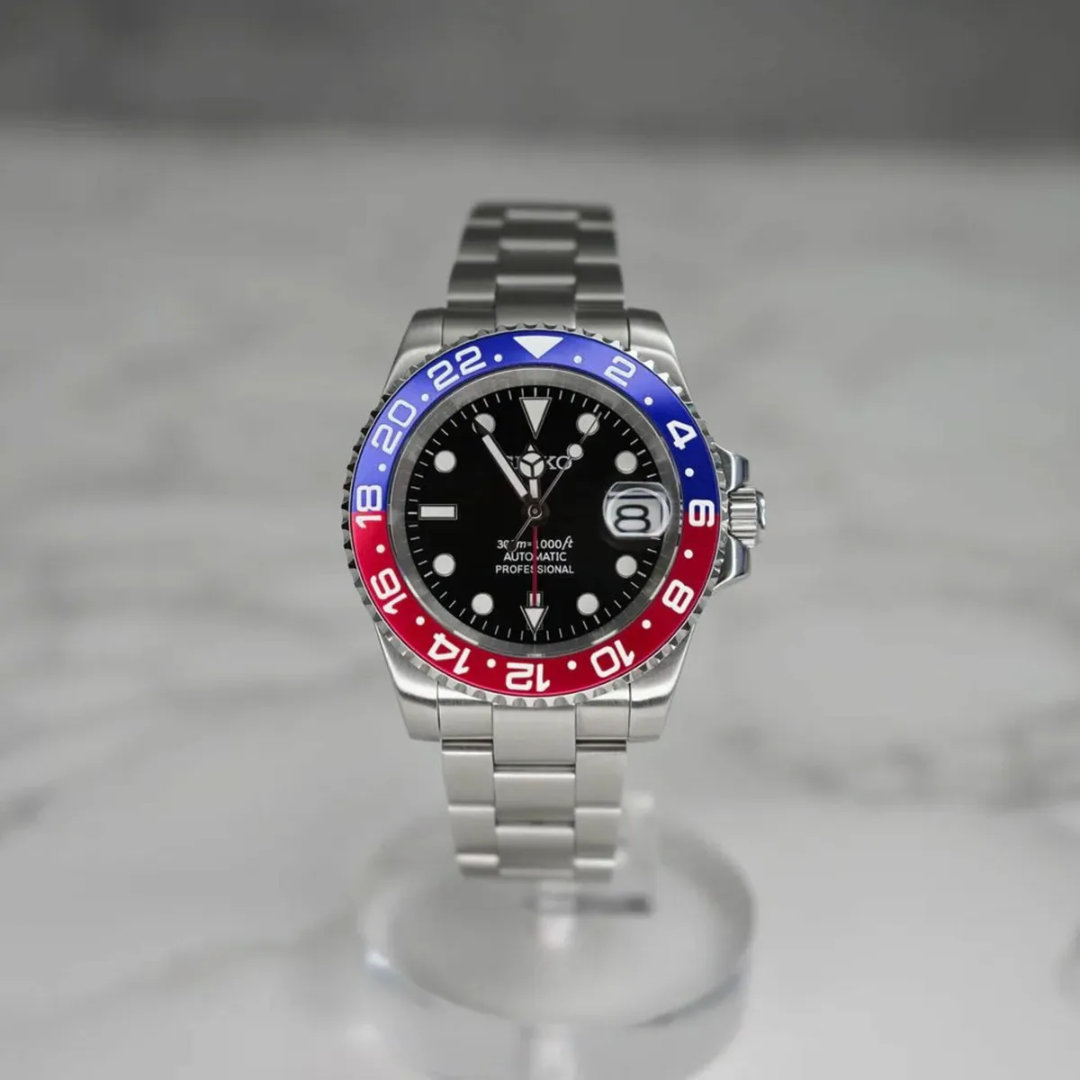 Seiko Pepsi Watch Mod Brand New - Image 1