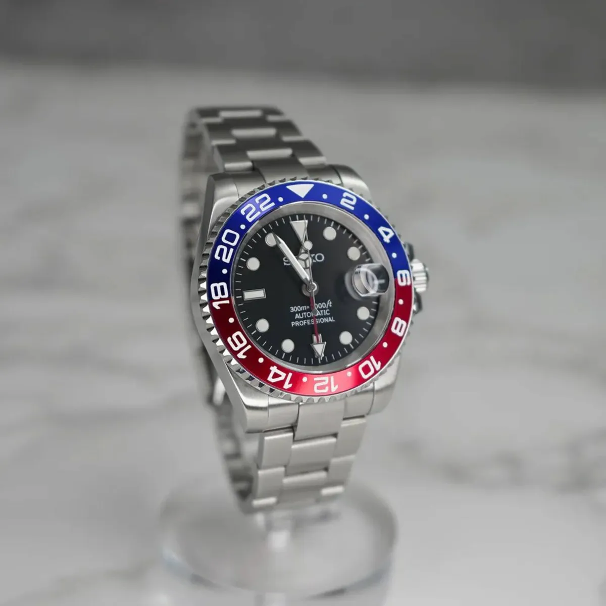 Seiko Pepsi Watch Mod Brand New - Image 3