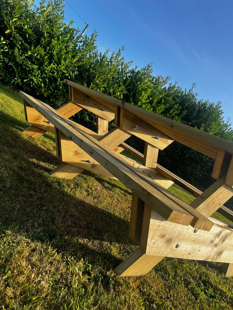 Picnic table 8ft - Image 3