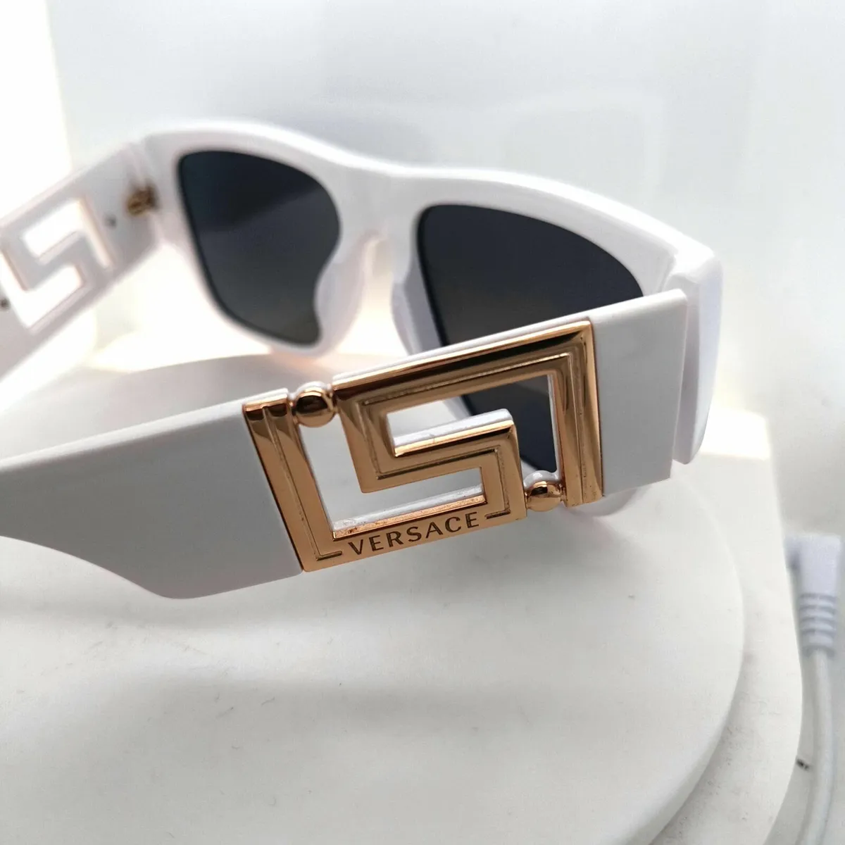 Versace Sunglasses, White Frames & Hardcase - Image 4