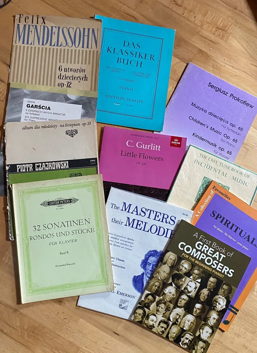 Piano Music Books bundles - Image 1