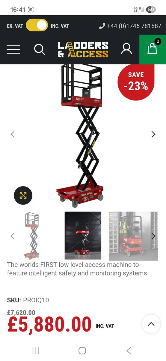 Pop up pro scissor lift - Image 4