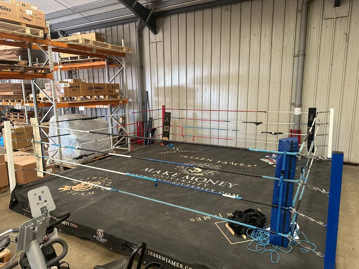 Training Boxing Ring for sale 18ft x 18ft - Image 1
