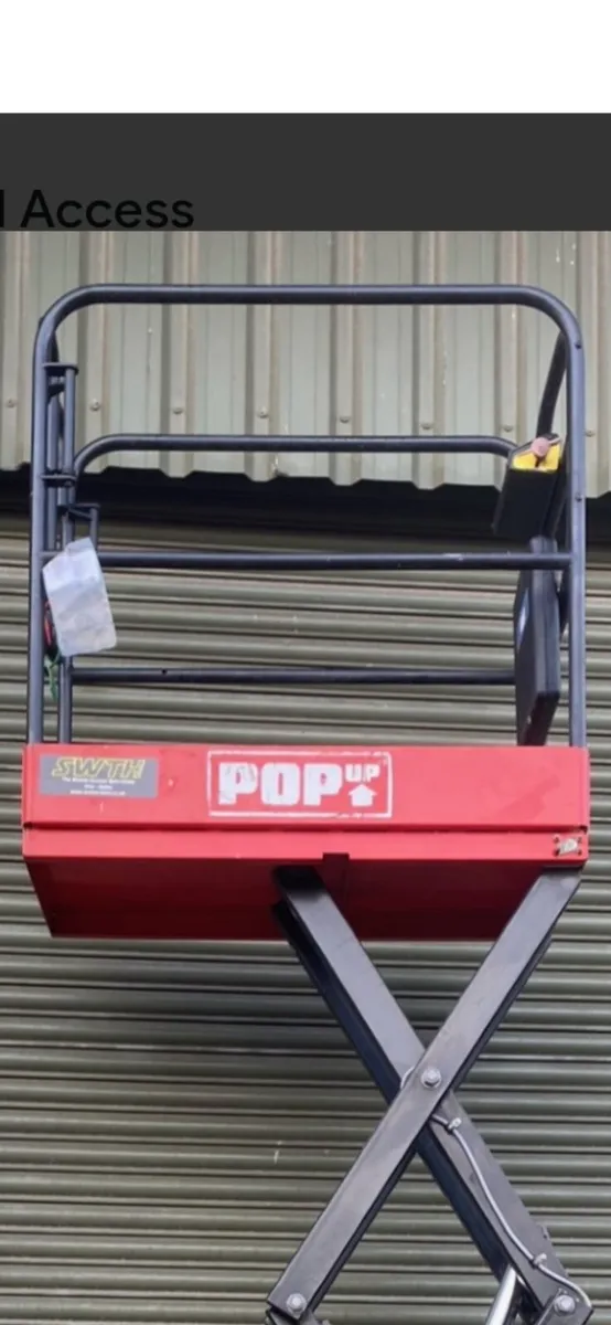Pop up pro scissor lift - Image 1