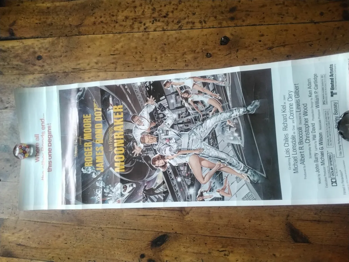 Moonraker.  James bond.   Insert - Image 1