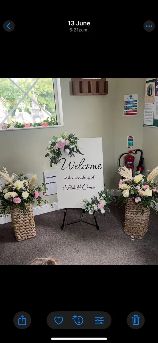 Welcome Wedding Sign - Image 2