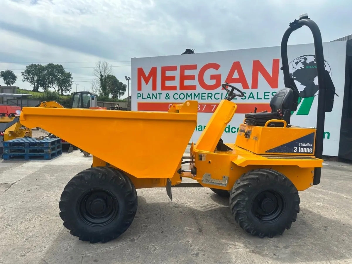 2018 THWAITES 3 TON DUMPER ..... 1,130 HOURS - Image 4