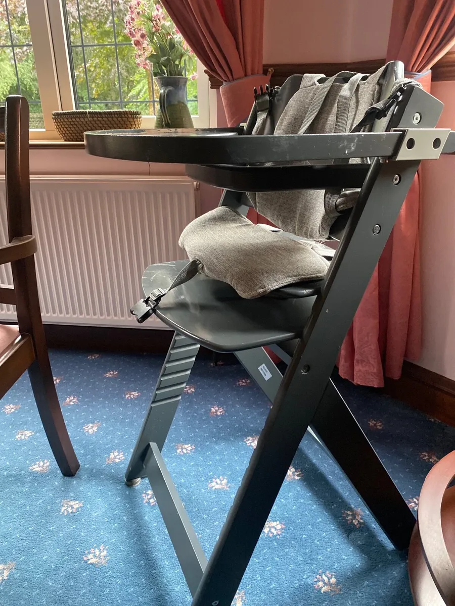 Wooden Baby high chair - Image 1
