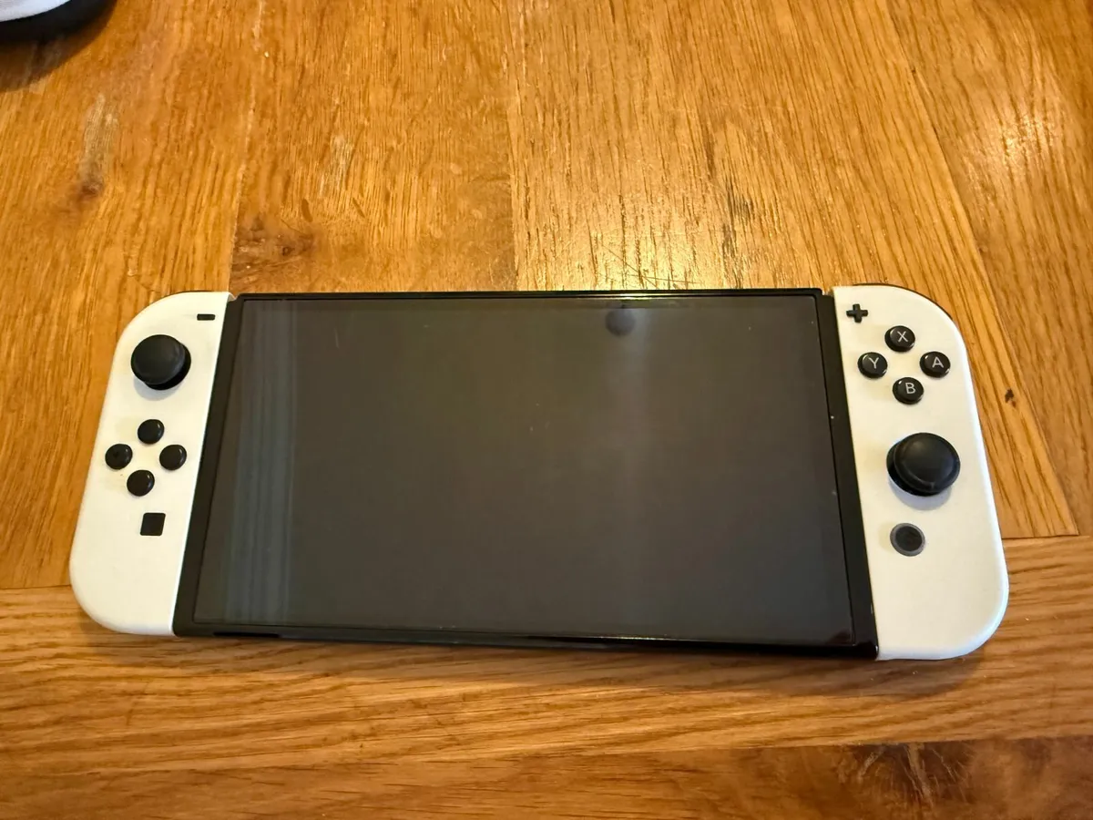 Nintendo OLED Switch with accessories - Image 2