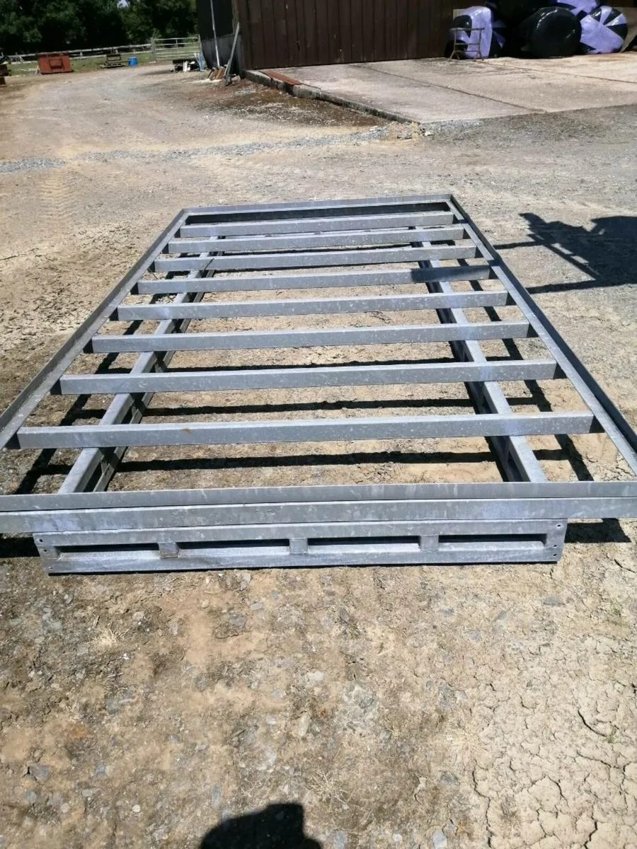 Galv steel trailer frame - Image 1