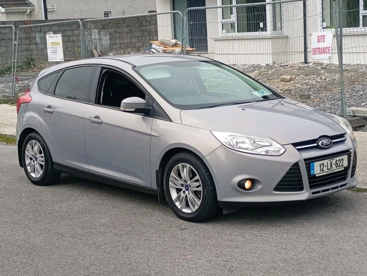 12 Ford focus 1.6 TDcI  NCT and taxed hatch back - Image 1