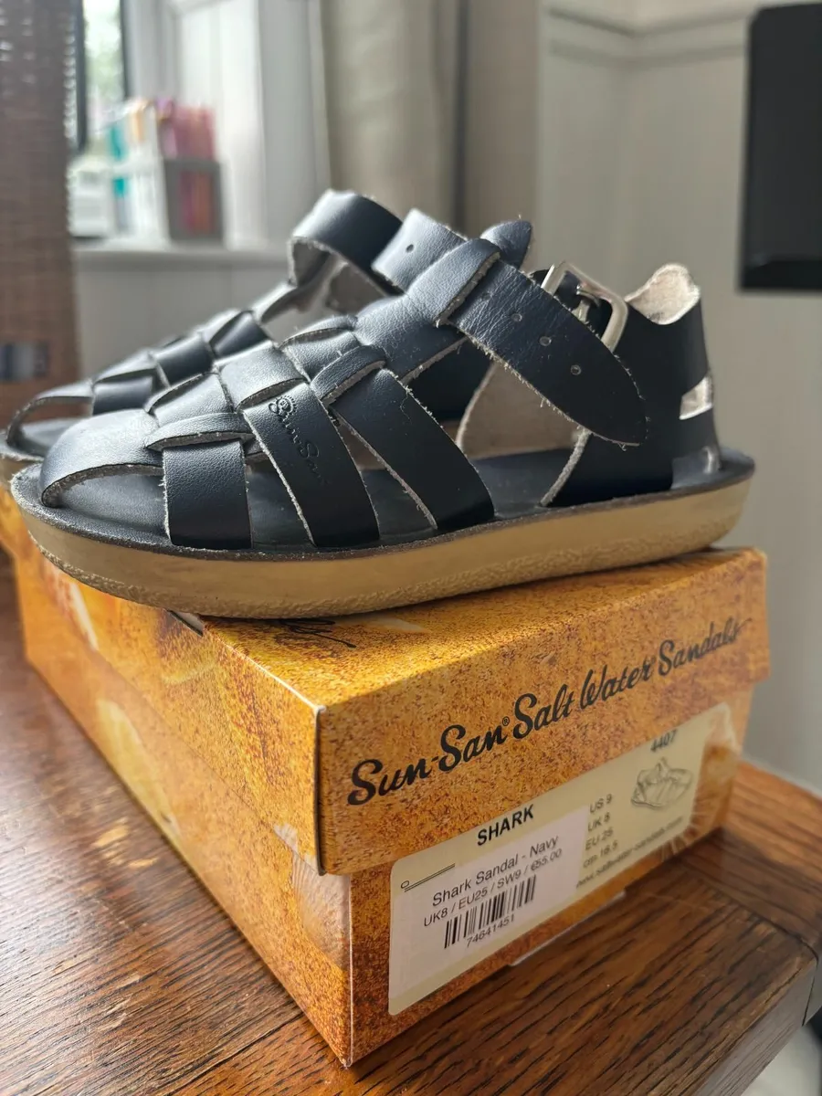 Salt Water fisherman sandals /UK8/EU25 - Image 1