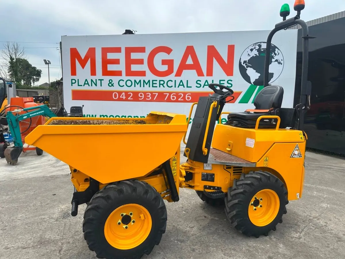 2019 JCB 1 TON HIGH TIP DUMPER ....200 HOURS. - Image 1