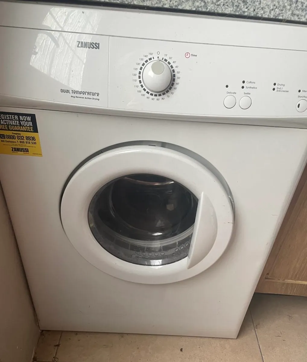Zanussi 6kg vented dryer