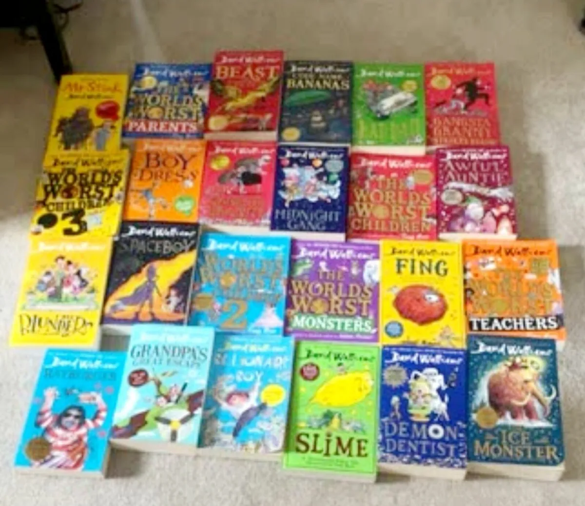 David Walliams Book Bundle