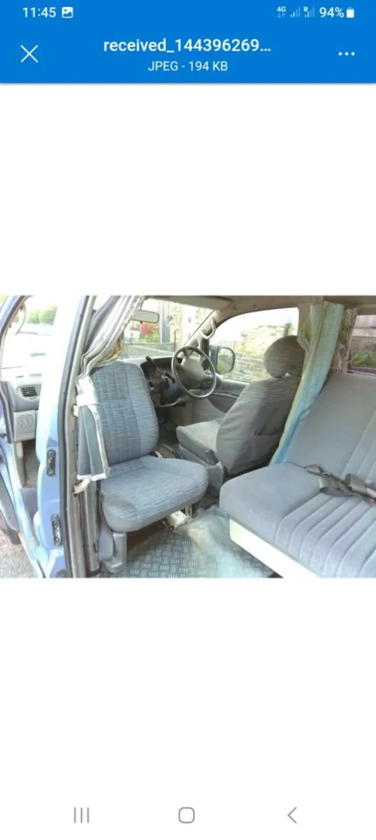 Mitsubishi camper for parts or repair - Image 2