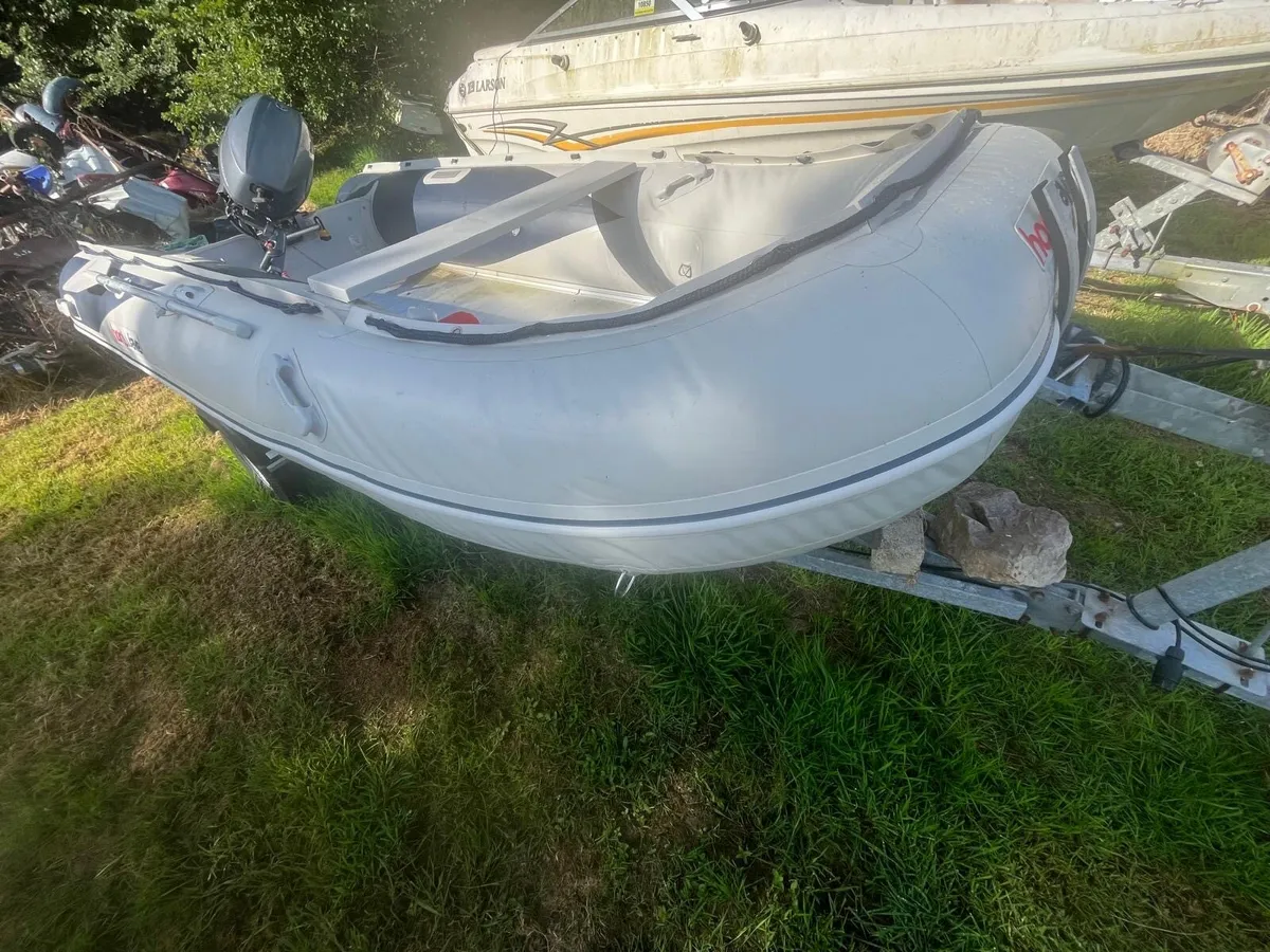 **ON HOLD** 4m Honwave Boat, Engine and Trailer - Image 1