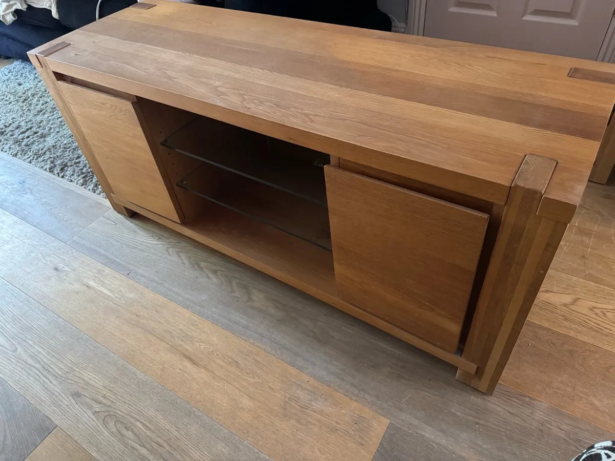 Solid Wood TV Stand - Image 1