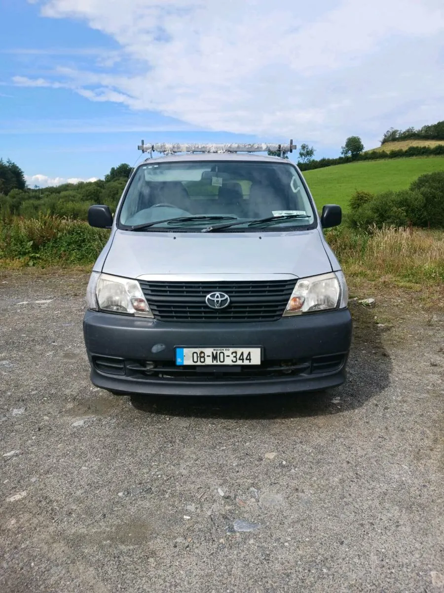2008 toyota hiace van..... full test 16/07/2026 - Image 2