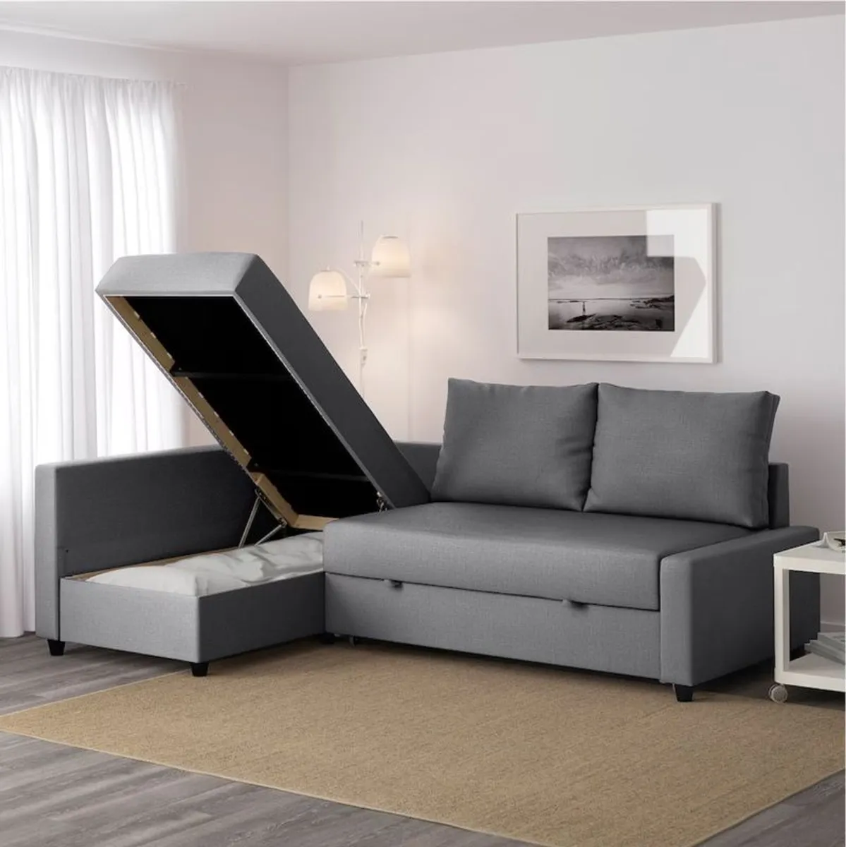 IKEA Friheten Sofa Bed Couch (As New) - Image 2