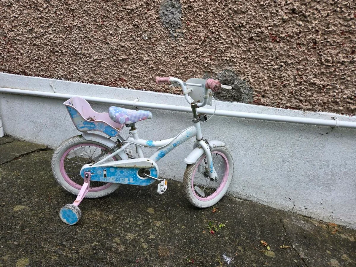Girl bike 14 inch