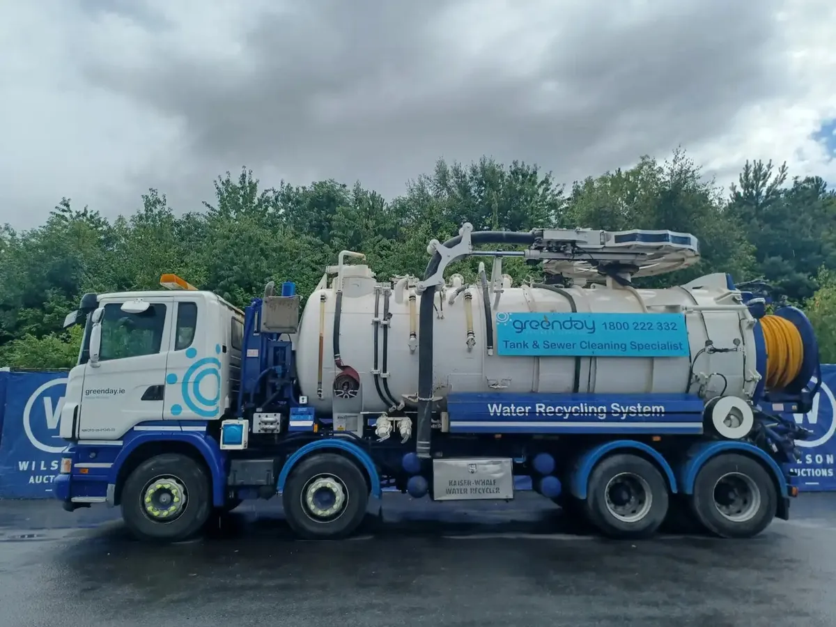 2008 Scania R420 Drain Cleaner Tanker For Auction - Image 2