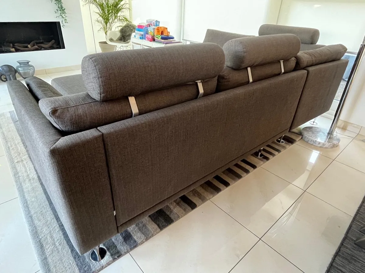 BoConcept Corner Sofa & Ottoman - Image 3
