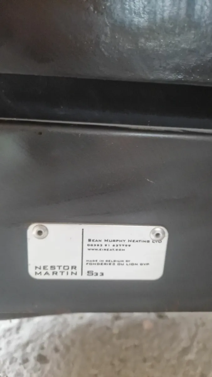Large Nestor Martin Multifuel stove - Image 2