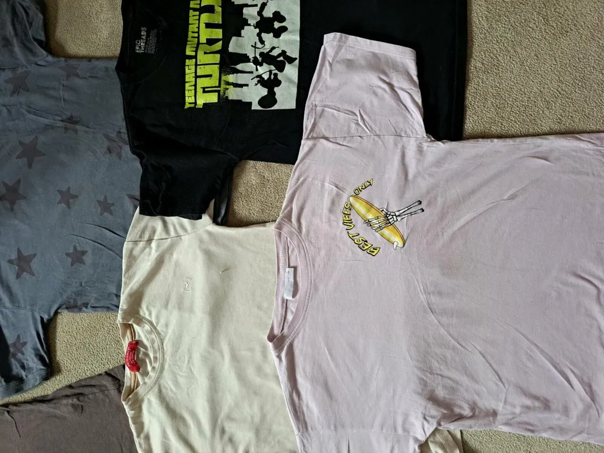 Boy Tshirt bundle Zara 11-12 - Image 2