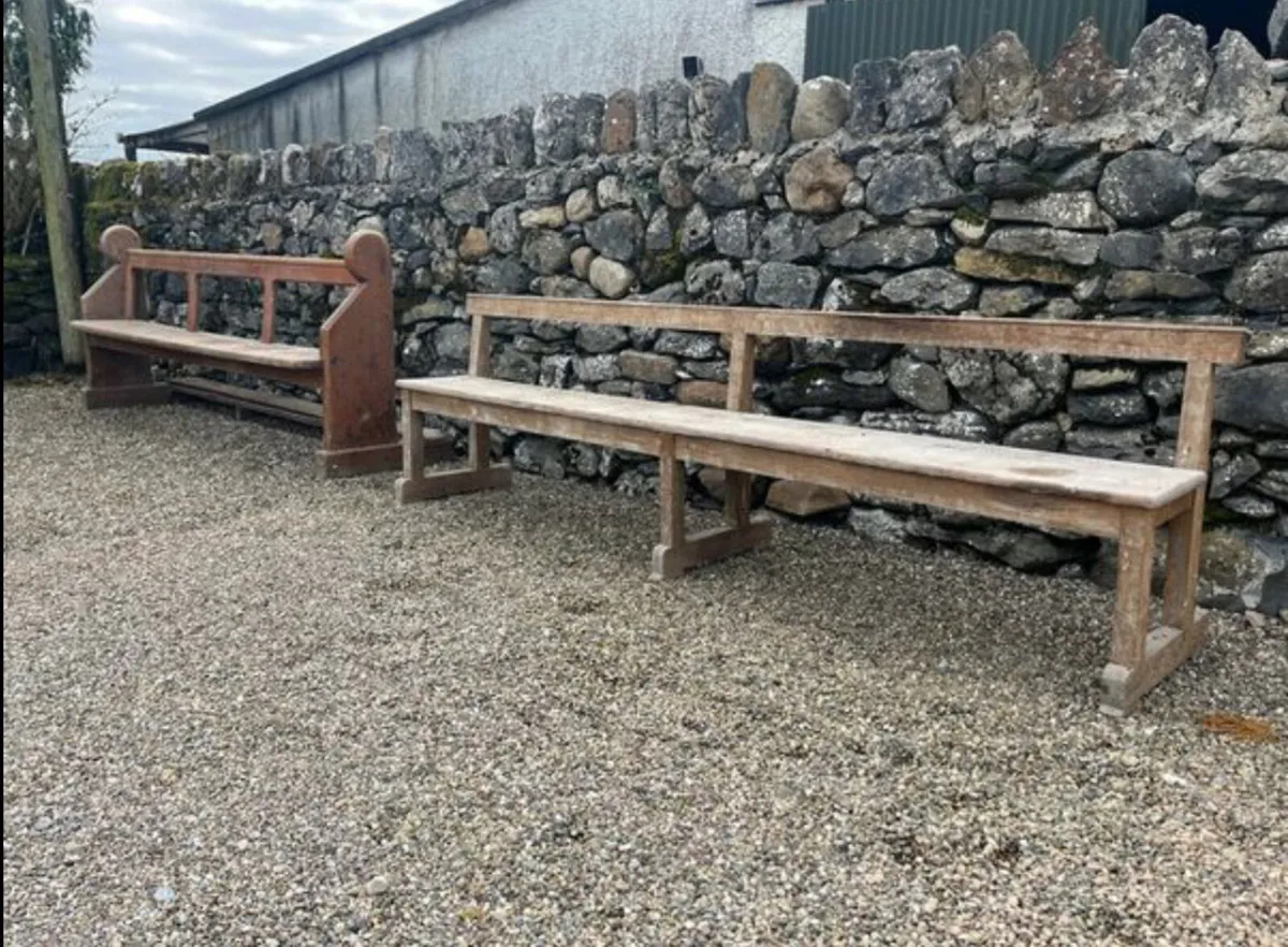 Timber Benches - Church Pews - Image 1