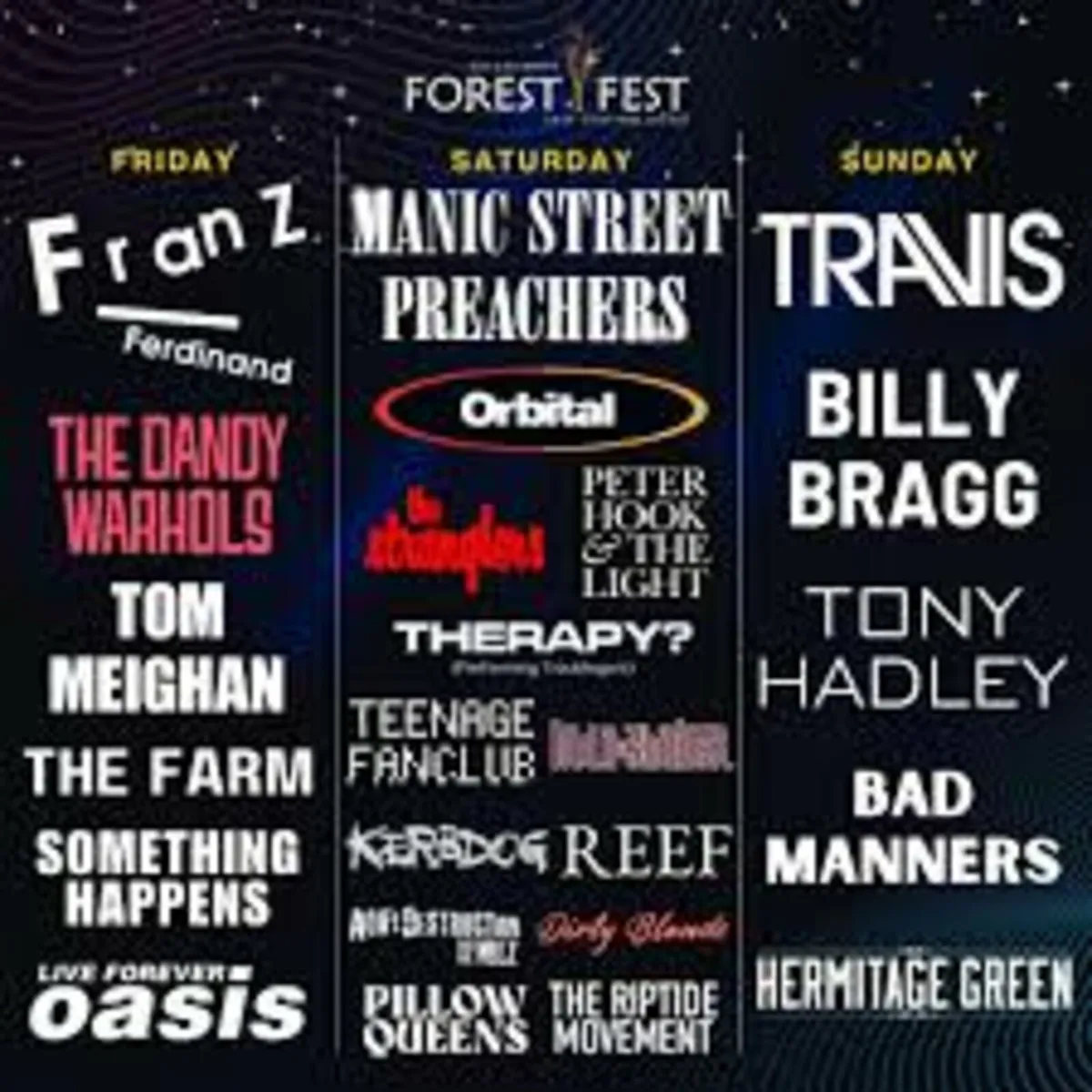 Forest Fest 2 x Weekend Tickets Including Camping